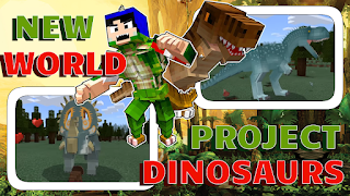 Projet dinosaure mod Affiche