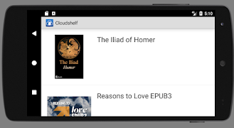 Cloudshelf Reader 스크린샷 2
