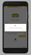 SBAS Admin App Ekran Görüntüsü 2