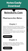 Noteskarts D.Pharma Notes اسکرین شاٹ 2