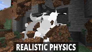 Physics Mod for Minecraft plakat