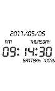 Battery Clock β screenshot 4