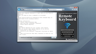 Remote Keyboard screenshot 2