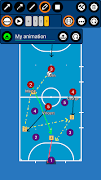 Futsal Tactique Tableau capture d'écran 1