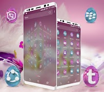 Easter Egg Launcher Theme Ekran Görüntüsü 2