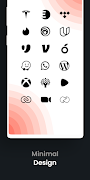 Flat Black Lite - Icon Pack ảnh chụp màn hình 3