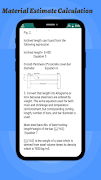 Material Estimate Calculation скриншот 6