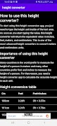 Height Converter 스크린샷 1