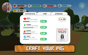 Blocky Pig Simulator 3D screenshot 7