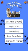 Cats Kittens Matching Puzzles پوسٹر