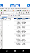 AndroCalc Spreadsheet editor f screenshot 4