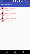 برنامه‌نما Call Blocker عکس از صفحه