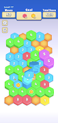 Hexa Stack Merge Puzzle captura de pantalla 3