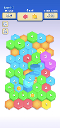 Hexa Stack Merge Puzzle imagem de tela 3