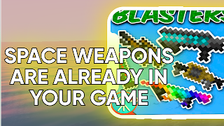 Blaster Mod for Minecraft poster