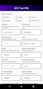 GFX Tool Pro تصوير الشاشة 1