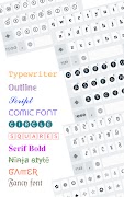 Aa Fonts: Fancy Font Keyboard 截圖 2