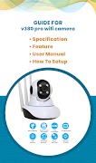 V380 Pro Wi-Fi Camera Hint captura de pantalla 2