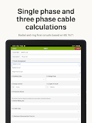 Cable Calculator capture d'écran 6