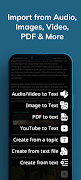 snapWrite - Audio 2 Text & OCR captura de pantalla 4