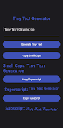 Tiny Text Generator Copy Paste 截圖 3