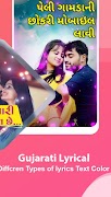 3 Schermata Gujarati Lyrics Video Maker