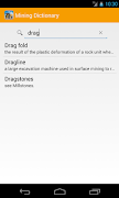 برنامه‌نما Mining & Metallurgy Dictionary عکس از صفحه