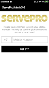 ServePro Admin syot layar 2