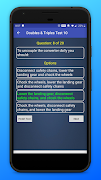 Doubles & Triples Test - CDL screenshot 3