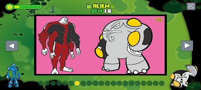 Ben Alien 10 Coloring 스크린샷 7