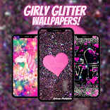 Girly Glitter wallpaper HD