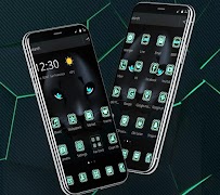 Black Tech Leopard Theme screenshot 3