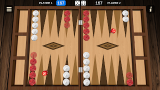 Backgammon - Two player screenshot 1