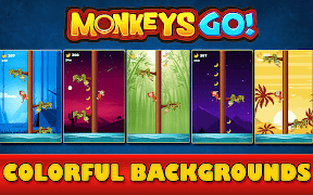 برنامه‌نما Monkeys Go عکس از صفحه