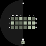 Binary Watch Face Lite скриншот 1