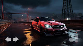 برنامه‌نما C63 AMG Drift Simulator عکس از صفحه