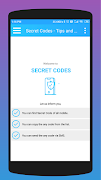 Secret Codes - Mobile Tips and 스크린샷 1