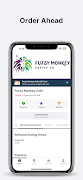 Fuzzy Monkey Coffee Co. Plakat
