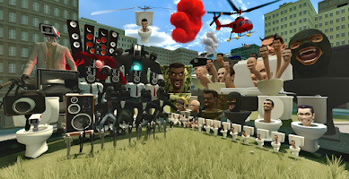 Skibidi War - Attack Toilets screenshot 2