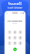 1 Schermata TrueCall Dialer: iCall Screen