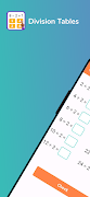 Division Tables ポスター