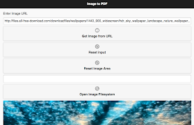 برنامه‌نما Image To PDF عکس از صفحه