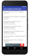 Learn CodeIgniter Framework wi Plakat