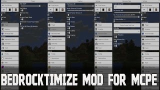 Bedrocktimize Mod Minecraft 截图 1