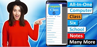 Computer Class 6 notes offline 포스터