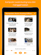 Kumpulan Suara Kucing Offline স্ক্রিনশট 5