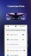 Control Center Android 16 Styl screenshot 1