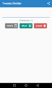 برنامه‌نما Tweets Divider عکس از صفحه