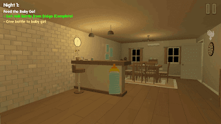 Scary Baby Girl in The Creepy Yellow House 3D screenshot 3