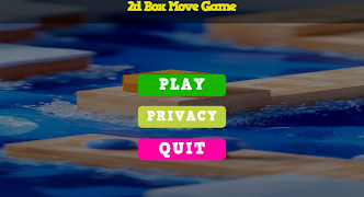 2d Box Move Game plakat